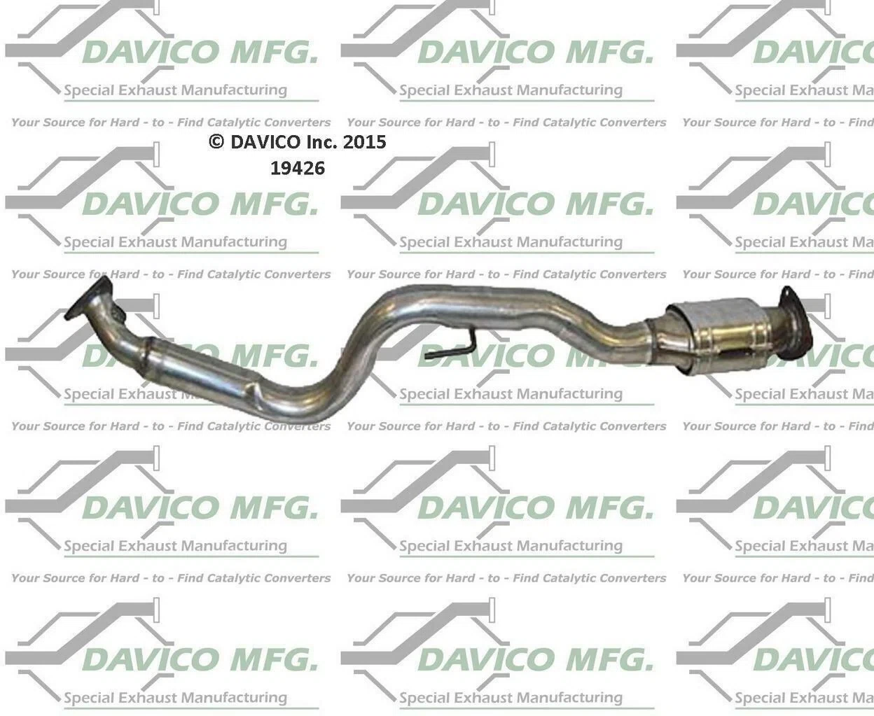 2003-2013 Chevrolet Express 2500 Catalytic Converter 19426